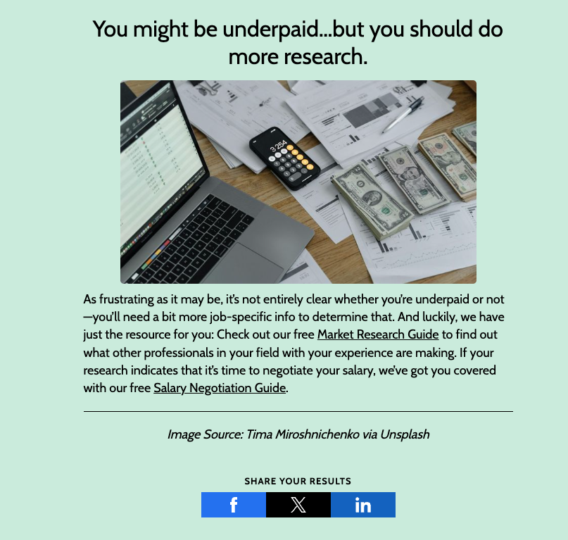 Salary Transparent Street Are You Underpaid Assessment