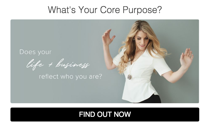 quiz cover What's Your Core Purpose?