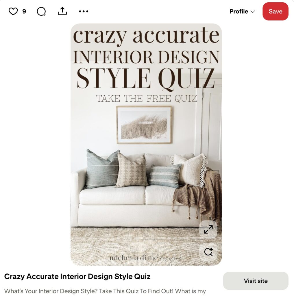 Micheala Diane Designs Quiz