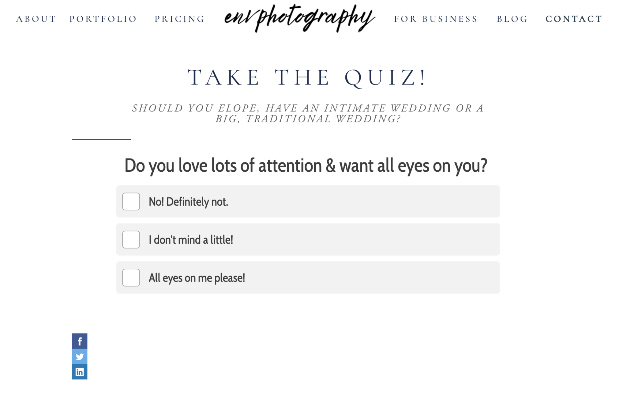 Wedding Photography Lead Generation Why quizzes are your best friend