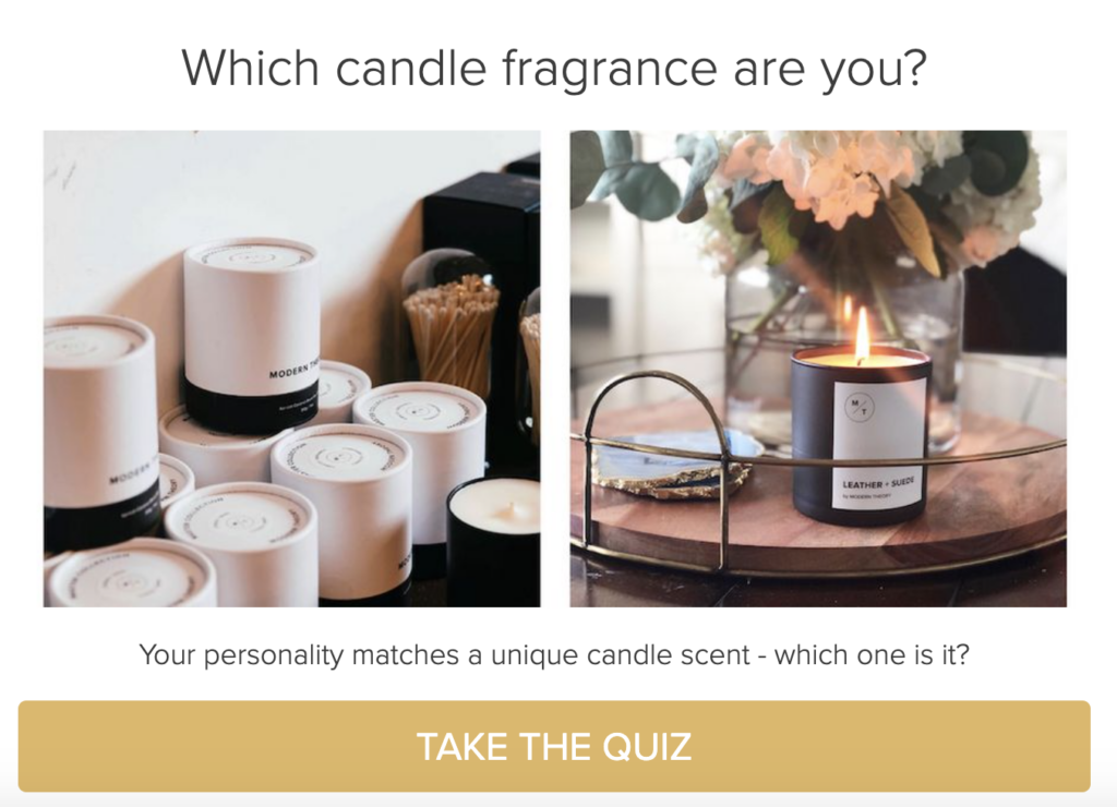 Candle scent quiz