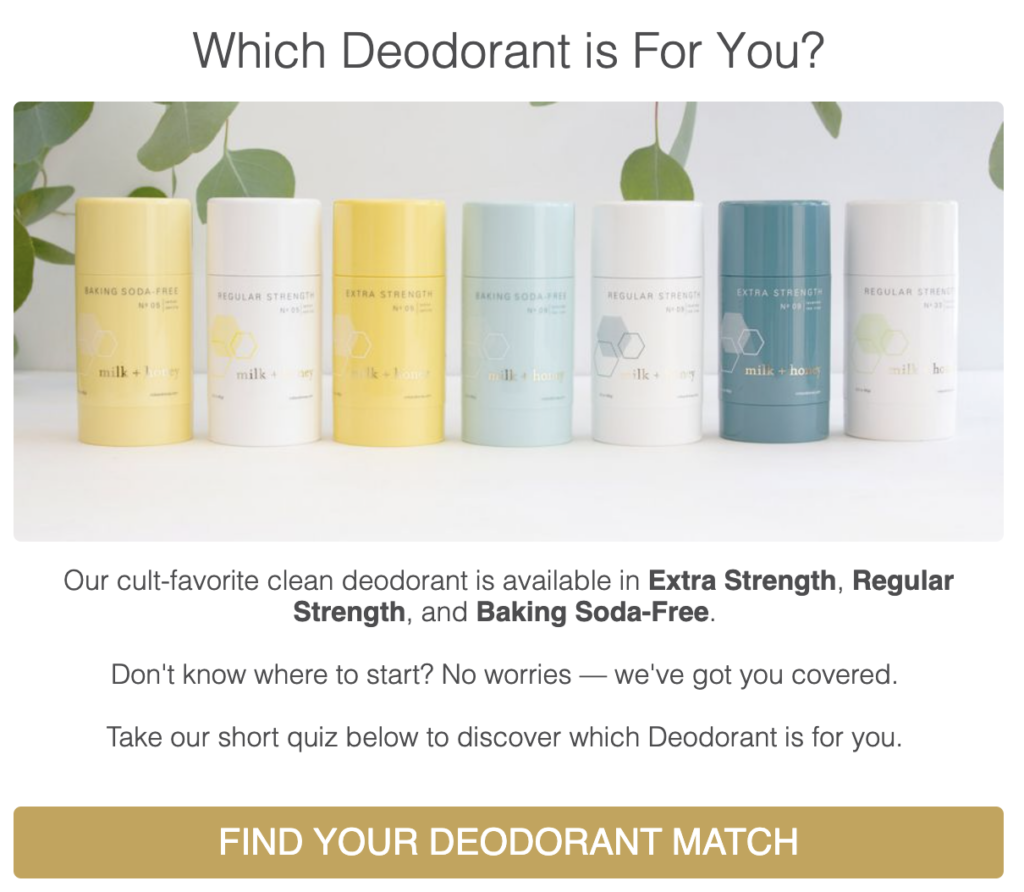 Which deodorant is right for you