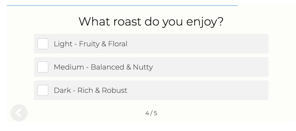 coffee quiz question