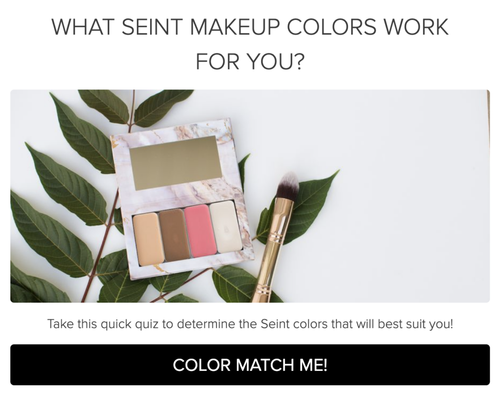 cosmetics color quiz