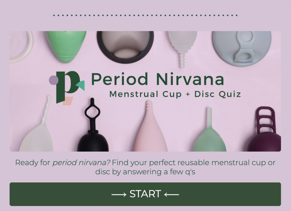 period cup quiz