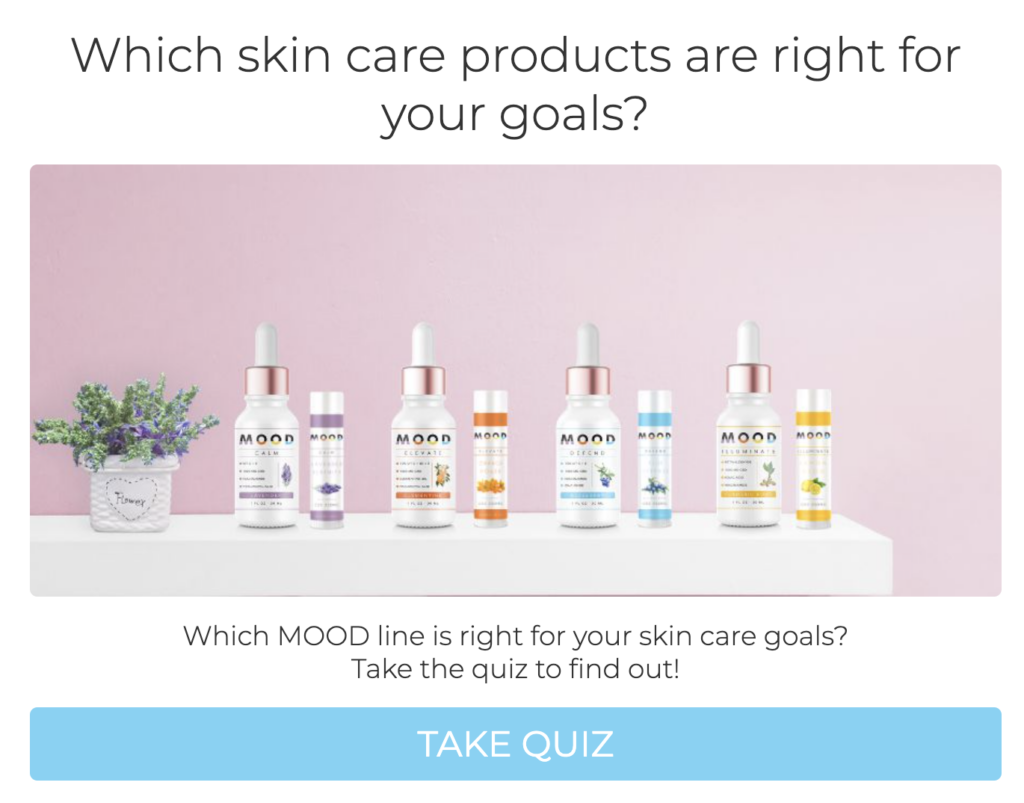 which products will help you reach your skin care goals