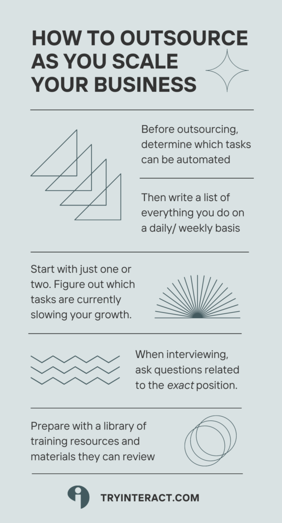 Infographic: How to Outsource as You Scale Your Business