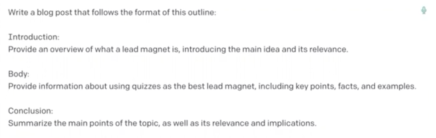 AI (ChatGPT) Prompt Design for Blog Posts | Interact Blog