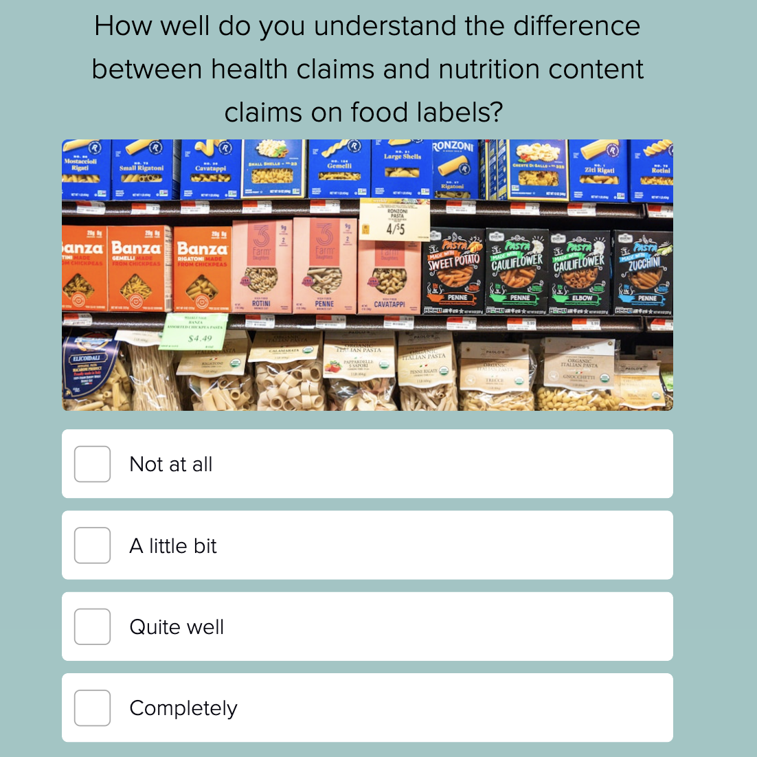 Nutrient Profiling Quiz Questions and Answers Interact Blog