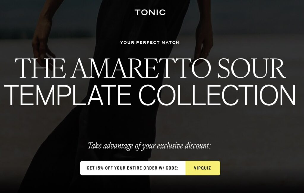 Tonic Site Shop's Quiz Result