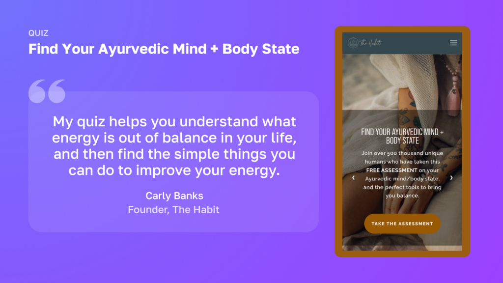 About The Habit Ayurveda's Ayurveda Quiz