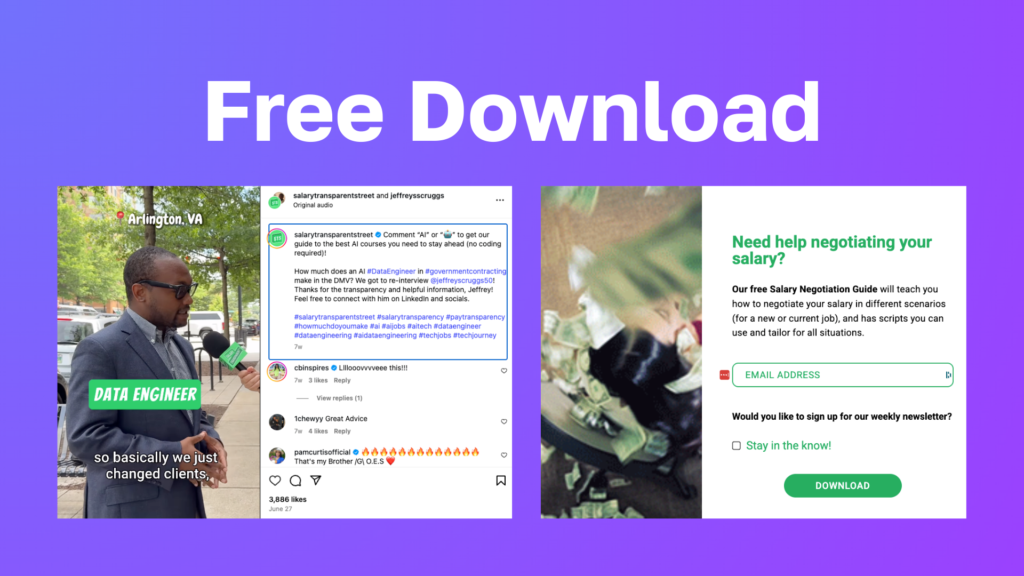 Free Download from Salary Transparent Street