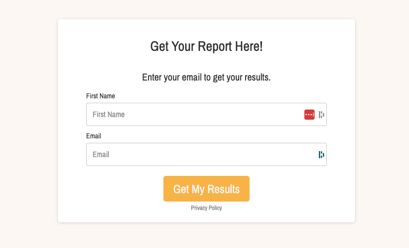 Karen Allen Quiz Opt In Form