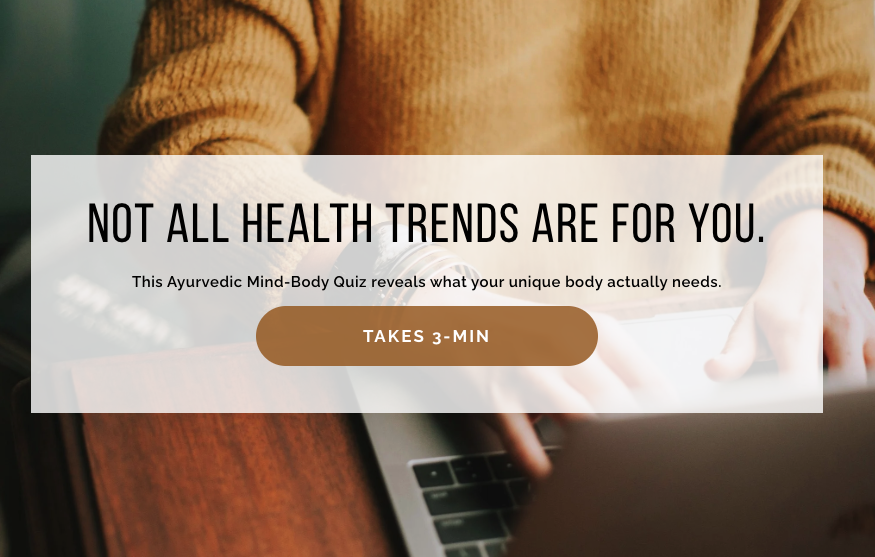 The Habit Dosha Type Ayurveda Quiz