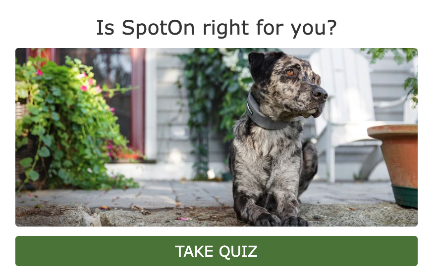 SpotOn GPS Fence Lead Generation Questionnaire Quiz