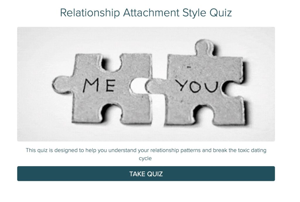Dr. Morgan Attachment Style Quiz