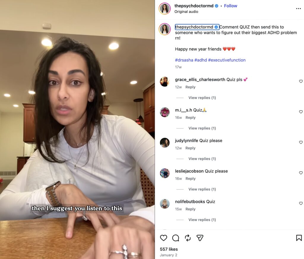 Instagram Reel Quiz