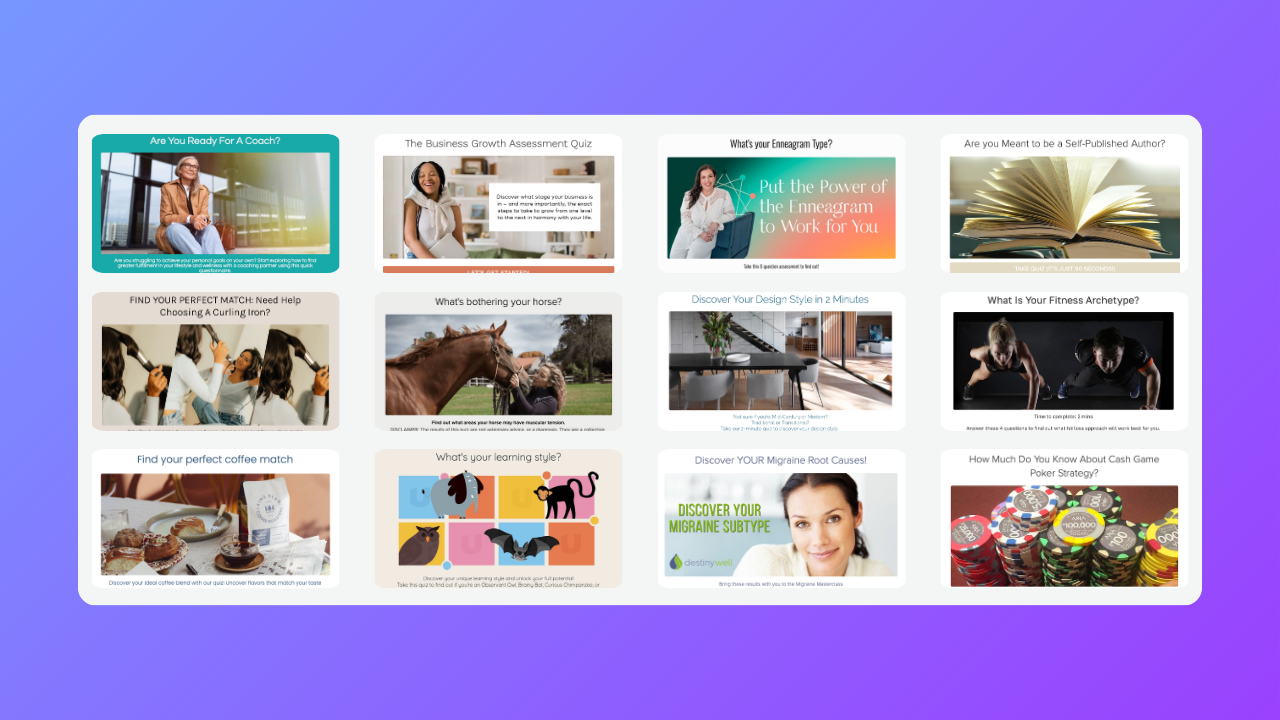 Highest Converting Quiz Topics for Every Type of Business | Interact Blog