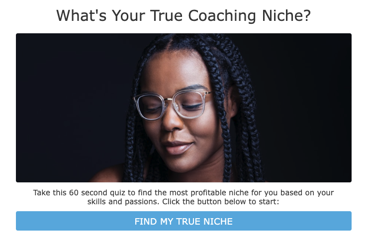 true coaching niche
