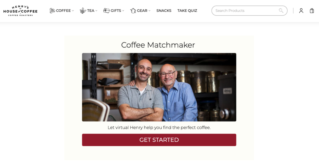 Henry’s House of Coffee quiz.