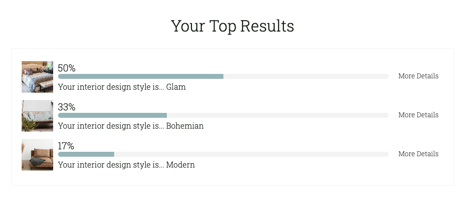 Interact Whats your interior design style quiz results